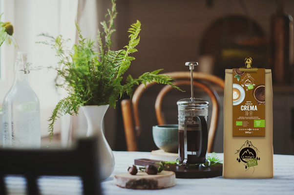 Økologisk kaffe komposterbare @Nespresso kaffekapsler Kaffedor